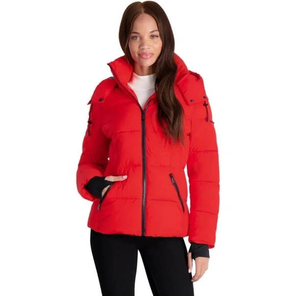 BCBG Paris Women’s Short Quilted Winter Puffer Coat - Picture 1 of 3